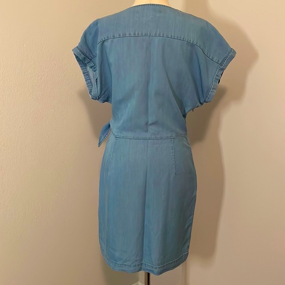 Vero Moda Chambray Dress Small - Picture 5 of 7